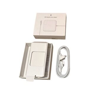 Apple 60W MagSafe Power‎ Adapter Charger w/ AC Extension Cable & Box